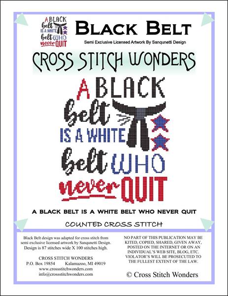 A Black Belt is a White Belt who never QUIT